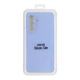 Чохол Silicone Cover Full Camera (A) для Samsung Galaxy A56 5G (A566) Колір 14.Red - изображение 3