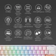 Клавиатура Ducky One 3 Mini Cherry MX Red RGB White UA (DKON2161ST-RUAPXPWWWSC1) - изображение 6