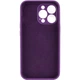 Чохол Fiji Silicone Case Full Camera для Apple iPhone 16 Pro Max бампер накладка із захистом камери Purple - зображення 2