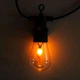 Уличная гирлянда ретро 5 м 10 ламп E27 IP44 / садовая гирлянда 220V / декоративное освещение для терассы - изображение 7