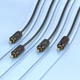 Кабель 2 RCA — 2 RCA 1 м Hoco UPA29 Black - зображення 8