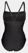 Купальник закрытый женский Arena Mesh Panels Swimsuit Closed Ba 42 Черный 006661-500 - изображение 8