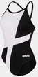 Купальник закритий жіночий Arena Diamond Swimsuit Lightdrop Bac 42 007757-510 - зображення 7