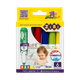 Фломастери Zibi SUPERWASHABLE SUPER JUMBO BABY Line 6 кольорів (ZB.2816) - изображение 1