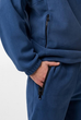 Мужской спортивный костюм на флисе в стиле оверсайз на молнии KM 00371 2XL-3XL Джинс ( AN-00371/02 E ) - изображение 8