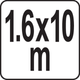 Агроволокно Чорне ( 1.6 х 10 м ) 90 гр/м² FLO (91047) - зображення 5