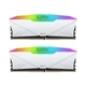 Модуль пам'яті Apacer DDR4 32GB (2х16) 3200 NOX RGB White (AH4U32G32C28YNWAA-2) - зображення 2