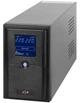 Джерело безперебійного живлення LogicPower LPM-UL1100VA, 770Вт, USB-порт, LCD дисплей, 3 євророз., 3 ступ. AVR, 2x7.5Ач12В, мета (4984) - зображення 1
