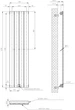 Радиатор вертикальный NAVIN Largo 300х1200-4 Anticor белый (02-144062-3012) - изображение 8