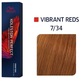 Farba do włosów Wella Professionals Koleston Perfect Me+ Vibrant Reds 7/34 Grog wiśniowy trwała 60 ml (8005610635224) - obraz 1