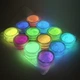 Набор люминесцентных пигментов (люминофор) Tricolor Glow Box для маникюра 12 шт * 5 г (1 набор) - изображение 6