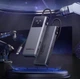Хаб UGREEN Uno 6в1 перехідник / USB-хаб до 10 Гбіт/с з дисплеєм зі смарт-статусом: HDMI + USB Type-C (2 шт.) + USB Type-A (2 шт.) + PD 100 Вт, сірий (97138290) - зображення 5