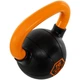 Гиря тренировочная цельная обрезиненная с окрашенной ручкой LiveUp Urethane competition kettlebell UAZE5336-16 16кг (чугун, черный-оранжевый) - изображение 5