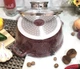 Кастрюля-казан круглая со стеклянной крышкой Top Kitchen 2,49 л, кастрюля с антипригарным мраморным покрытием Красная TК00051-Red - изображение 3
