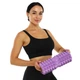 Ролер масажний циліндр (ролик мфр) 33см Grid Spine Roller EVA SP-Sport FI-5847 (d-13см, фіолетовий) - изображение 8