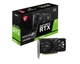 Відеокарта GF RTX 3050 6 GB GDDR6 Ventus 2X E 6G OC MSI (GeForce RTX 3050 VENTUS 2X E 6G OC) Black - зображення 1