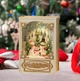 Нічник новорічний музичний Xmas WDL 24023B 3579, сніговики - зображення 2