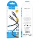 Кабель Hoco X109 Energy silicone charging data cable iP(L-1M) Black - зображення 2