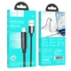 Кабель Hoco U125 Benefit charging data cable with display iP Black - изображение 2