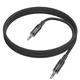 Кабель Hoco UPA27 Spirit transparent AUX audio cable Black - изображение 3