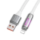 Кабель Hoco U136 Prize charging data cable iP White - изображение 1