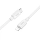 Кабель Hoco X96 Hyper PD charging data cable iP White - зображення 1