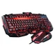 Игровая проводная клавиатура с 3-я подсветками Молнии подсветкой и мышкой KEYBOARD Atlanfa V100L - изображение 2