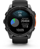 Smartwatch Garmin fenix 8 51mm AMOLED Slate Grey with Black Silicone Band (010-02905-00) - obraz 5