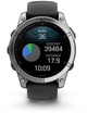 Smartwatch Garmin fenix E 47mm Stainless Steel/Black (010-03025-00) - obraz 5