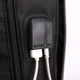 Шкільний підлітковий рюкзак з помпоном та USB кабелем KUROMI Purple для дівчинки в японському стилі - зображення 11