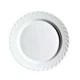 Больше белое блюдо из стеклокерамики Luminarc Trianon 310 мм (D6871) - изображение 4
