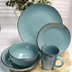 Блакитна підставна тарілка 26 см Ardesto Bagheria Misty blue - зображення 6