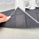Килимок для сушіння посуду 30*40 см Мікрофібра Сірий Eco Fabric - зображення 3