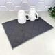 Килимок для сушіння посуду 30*40 см Мікрофібра Сірий Eco Fabric - зображення 5