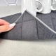 Килимок для сушіння посуду 30*40 см Мікрофібра Сірий Eco Fabric - зображення 6