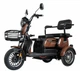 Електроскутер триколісний Crosser TR1 PRO (1200W 24AH 72V) - Коричневий - изображение 5