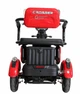 Електроскутер триколісний Crosser TR1 (1500W LFP літій залізо-фосфат 76.8V 30Ah) - Червоний - изображение 7