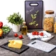 Средняя разделочная кухонная доска Серый мрамор 23*37*1.2 см Ringel - изображение 5