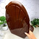 Коричневая крышка + сиденье для унитаза Ромашка Efe plastics - изображение 3