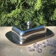 Масленка с крышкой из нержавеющей стали Kamille - изображение 4