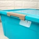 Блакитний контейнер із кришкою для зберігання 7.9л Smart Box Динозаврик Алеана - зображення 12