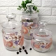 Набір банок для сипких продуктів з рожевим декором 3 предмета Luminarc Jar Alys (P2915) - зображення 5