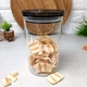 Стеклянная банка для хранения с пластиковой крышкой 900ml Ardesto - изображение 3