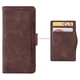Чохол-книжка з кишеньками Deexe Wallet Stand для ZTE Nubia Focus Pro - Brown - зображення 5