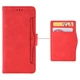 Чохол-книжка з кишеньками Deexe Wallet Stand для ZTE Nubia Focus Pro - Red - зображення 5