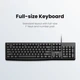 Проводная клавиатура и мышь UGREEN Wired Keyboard and Mouse Combo, Black - изображение 5