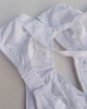 Бюстгальтер бавовняний трикотажний для жінки Esmara LYCRA® 90635 85C білий - зображення 4