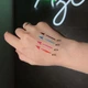 Підводка-штамп кольорова QIC Double Headed Seal Eyeliner Pencil (Блакитна) - зображення 2