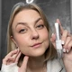 Туш для ресниц подкручующая Pudaier Mascara Thick Hyper Curl Brown (Коричневая) - изображение 2