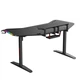 Стіл з електро-регулюванням висоти з підсвіткою Flexi Desk Gaming 160x65см 27894 - зображення 2
